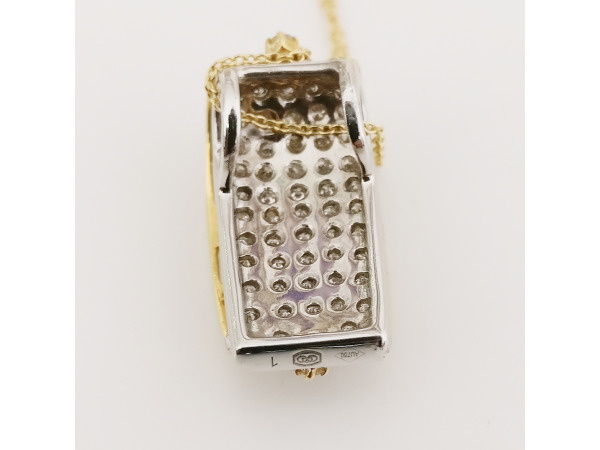 1.44ct Diamond Necklace with pendant – foto 4 – kavel bij XL Auctions