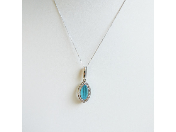 5.22ct Topaz and Diamond Necklace with pendant – foto 6 – kavel bij XL Auctions