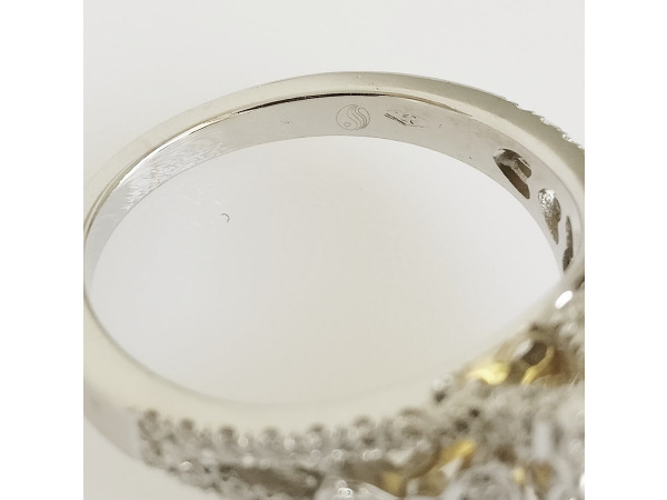 4.12ct Citrine and Diamond Ring – foto 6 – kavel bij XL Auctions