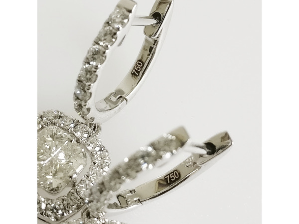 1.94ct Diamond Earrings – foto 6 – kavel bij XL Auctions