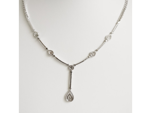 2.80ct Diamond Necklace and Earrings – foto 3 – kavel bij XL Auctions