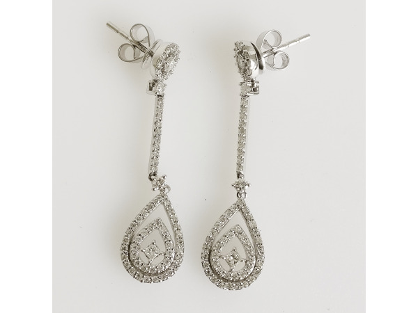 2.80ct Diamond Necklace and Earrings – foto 4 – kavel bij XL Auctions