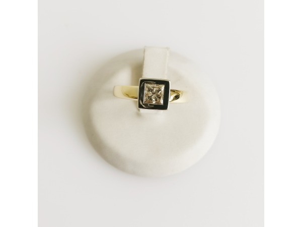 0.76ct Diamond Ring – foto 2 – kavel bij XL Auctions