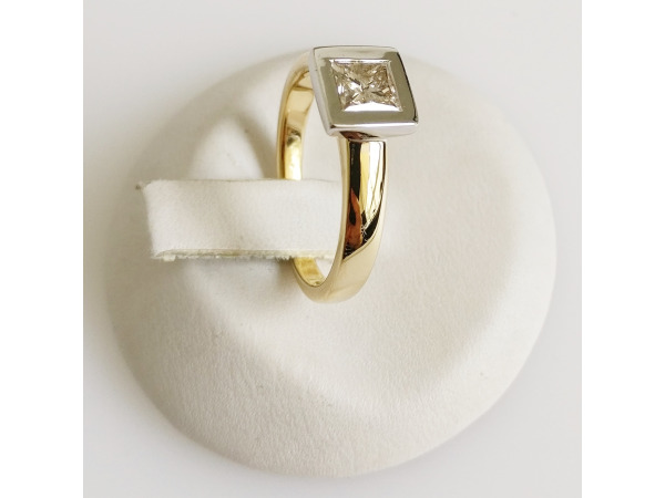 0.76ct Diamond Ring – foto 3 – kavel bij XL Auctions