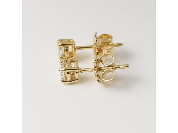 0.66ct Diamond Earrings – foto 2 – kavel bij XL Auctions