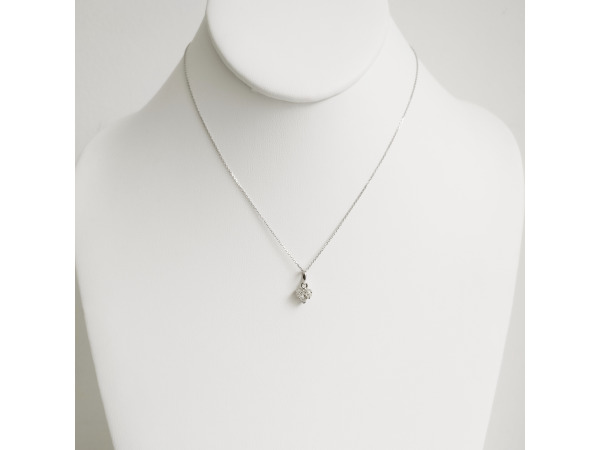 0.44ct Diamond Necklace with Pendant – foto 2 – kavel bij XL Auctions