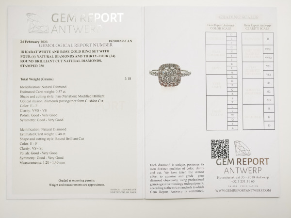 1.05ct Diamond Ring – foto 7 – kavel bij XL Auctions