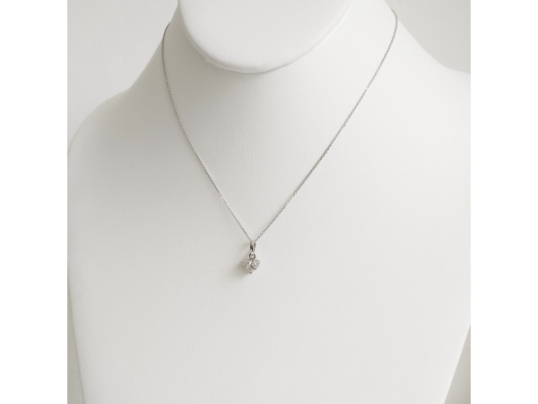 0.44ct Diamond Necklace with Pendant – foto 6 – kavel bij XL Auctions
