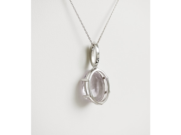 20.47ct Amethyst and Diamond Necklace with pendant – foto 6 – kavel bij XL Auctions