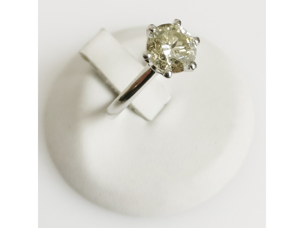 2.01ct Diamond Ring – foto 3 – kavel bij XL Auctions