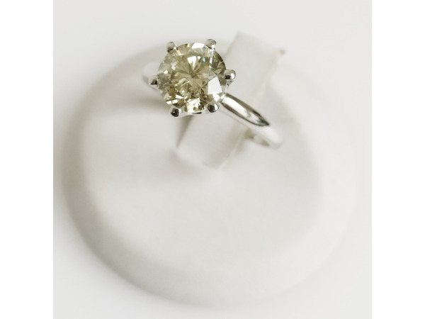 2.01ct Diamond Ring – foto 4 – kavel bij XL Auctions
