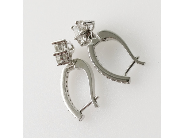1.00ct Diamond Earrings – foto 5 – kavel bij XL Auctions