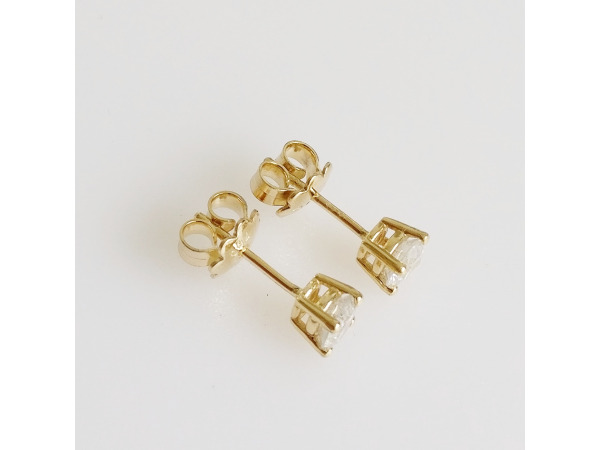 0.86ct Diamond Earrings – foto 4 – kavel bij XL Auctions