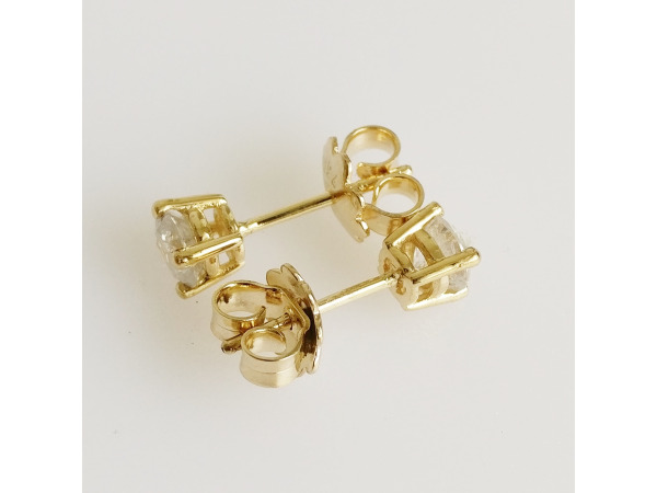 0.86ct Diamond Earrings – foto 5 – kavel bij XL Auctions