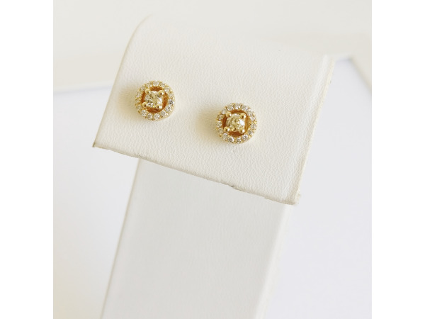 0.37ct Diamond Earrings – foto 4 – kavel bij XL Auctions