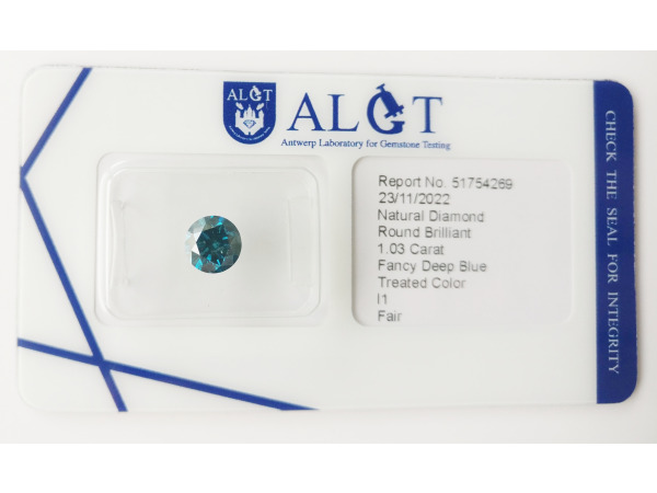 Round 1.03ct – foto 2 – kavel bij XL Auctions