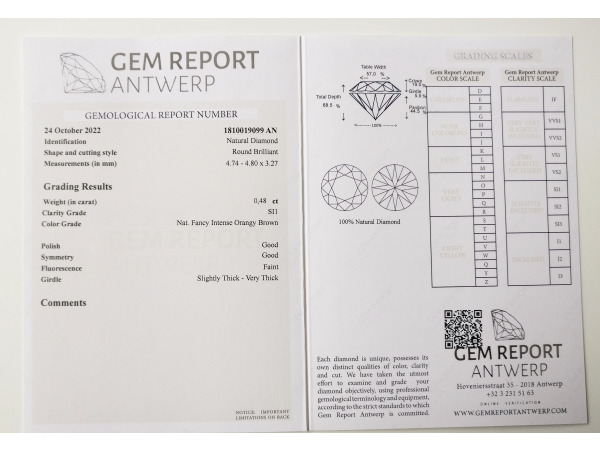 Round 0.48ct – foto 3 – kavel bij XL Auctions