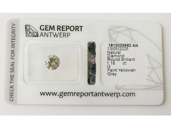Round 1.18ct – foto 2 – kavel bij XL Auctions