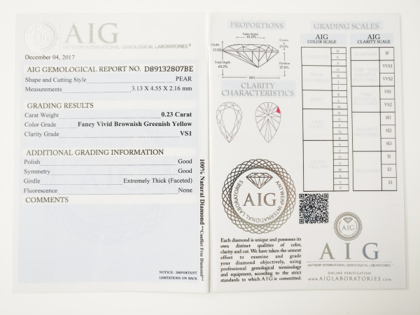 Pear 0.23ct – foto 3 – kavel bij XL Auctions