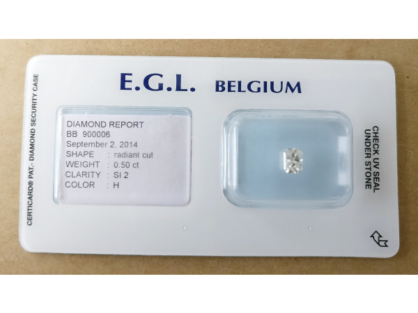 Radiant 0.50ct – foto 2 – kavel bij XL Auctions