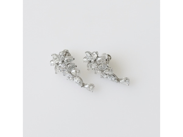 8.41ct Lab Grown Diamond Earrings – foto 2 – kavel bij XL Auctions