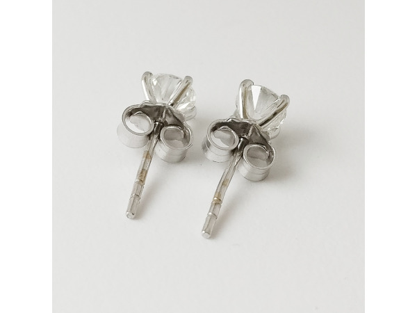 0.90ct Lab Grown Diamond Earrings – foto 3 – kavel bij XL Auctions
