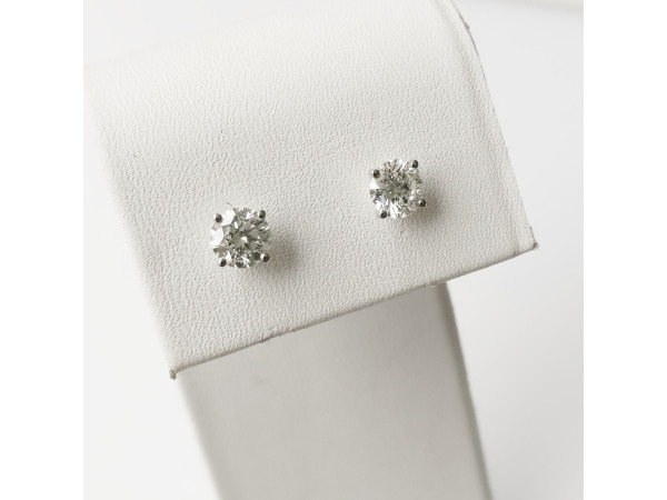 1.43ct Lab Grown Diamond Earrings – foto 3 – kavel bij XL Auctions