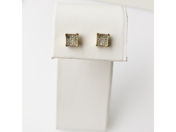 0.62ct Diamond Earrings – foto 2 – kavel bij XL Auctions