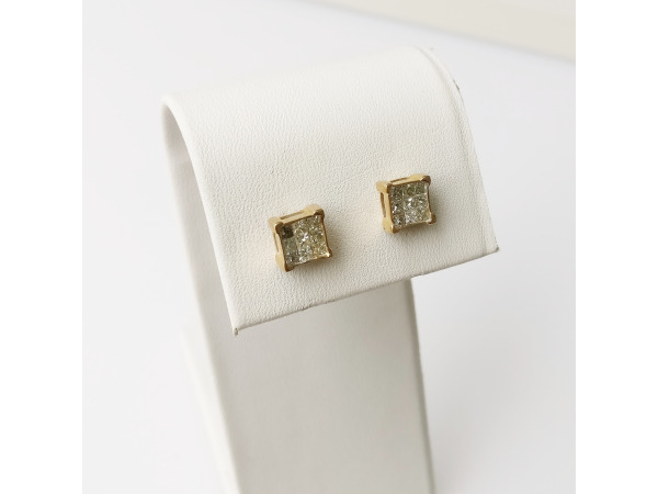 0.62ct Diamond Earrings – foto 3 – kavel bij XL Auctions