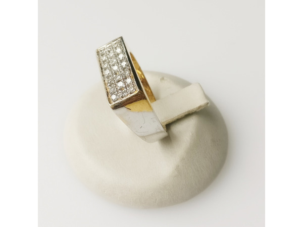 0.42ct Diamond Men's Ring – foto 3 – kavel bij XL Auctions