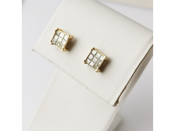 0.62ct Diamond Earrings – foto 4 – kavel bij XL Auctions