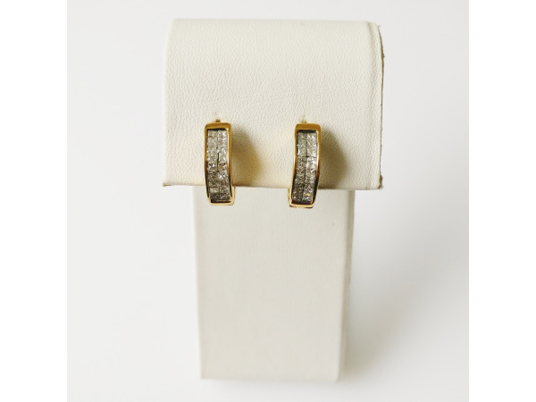 0.72ct Diamond Earrings – foto 2 – kavel bij XL Auctions