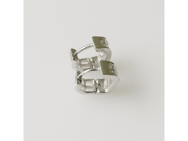 0.40ct Diamond Earrings – foto 3 – kavel bij XL Auctions