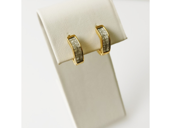 0.72ct Diamond Earrings – foto 4 – kavel bij XL Auctions