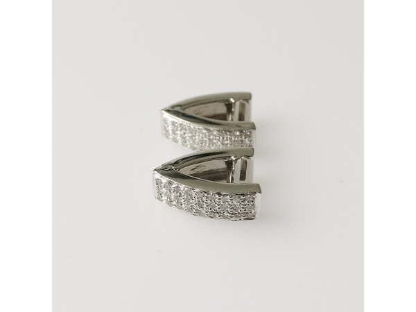 0.65ct Diamond Earrings – foto 5 – kavel bij XL Auctions