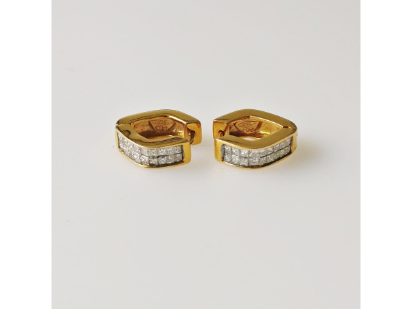 0.72ct Diamond Earrings – foto 5 – kavel bij XL Auctions