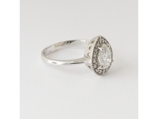 1.04ct Diamond Ring – foto 2 – kavel bij XL Auctions