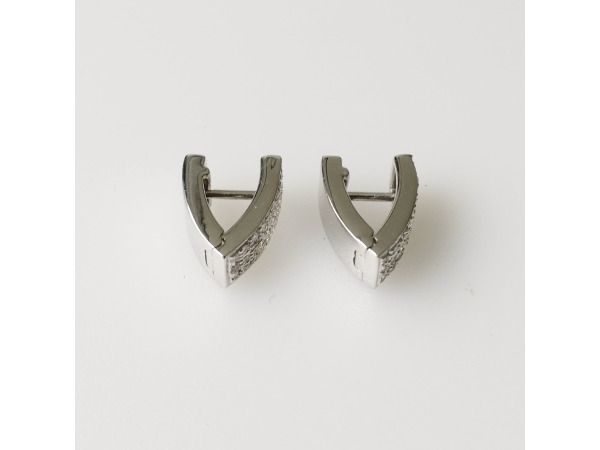 0.65ct Diamond Earrings – foto 6 – kavel bij XL Auctions