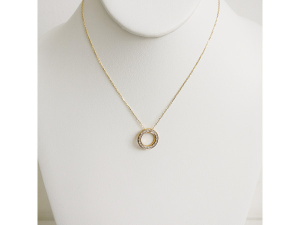 0.27ct Diamond Necklace with Pendant – foto 2 – kavel bij XL Auctions
