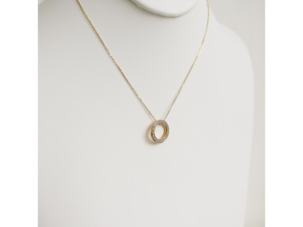 0.27ct Diamond Necklace with Pendant – foto 3 – kavel bij XL Auctions
