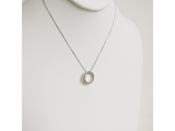 0.27ct Diamond Necklace with Pendant – foto 4 – kavel bij XL Auctions