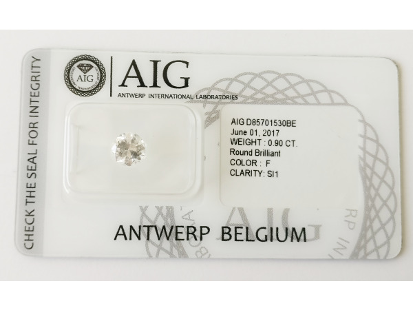 Round 0.90ct – foto 2 – kavel bij XL Auctions