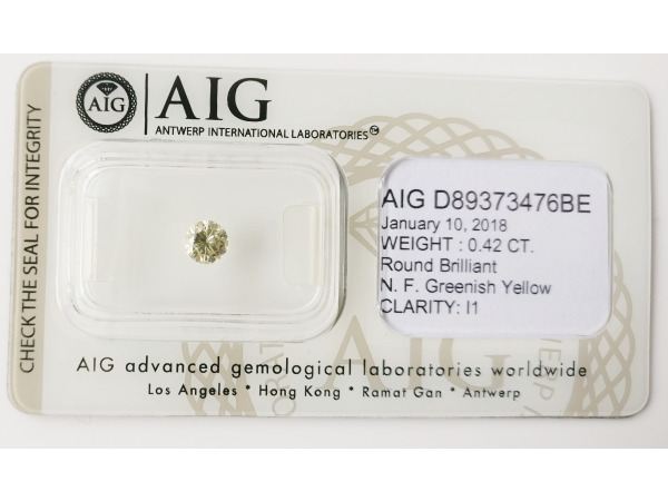 Round 0.42ct – foto 2 – kavel bij XL Auctions