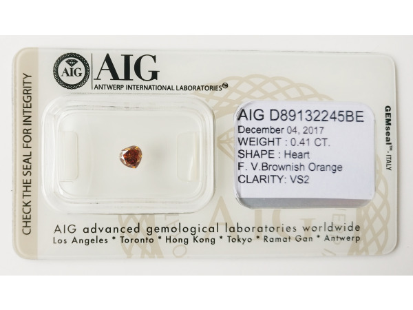 Heart 0.41ct – foto 2 – kavel bij XL Auctions