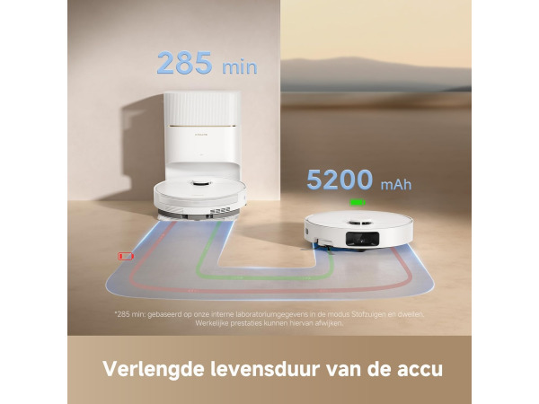 DREAME D20 Pro Plus robotstofzuiger en dweil - 13.000 Pa – foto 2 – kavel bij XL Auctions