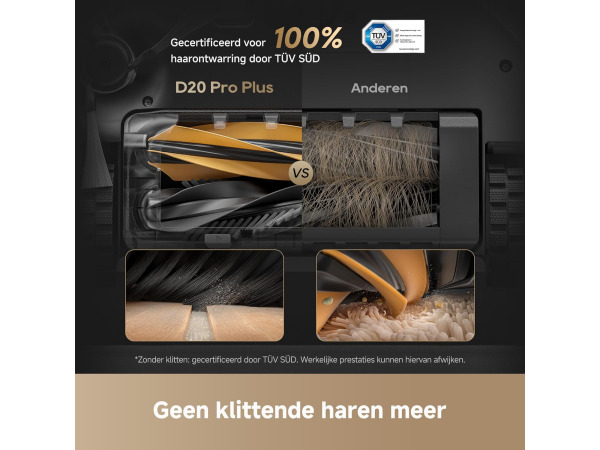 DREAME D20 Pro Plus robotstofzuiger en dweil - 13.000 Pa – foto 7 – kavel bij XL Auctions