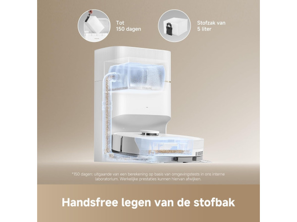 DREAME D20 Pro Plus robotstofzuiger en dweil - 13.000 Pa – foto 9 – kavel bij XL Auctions