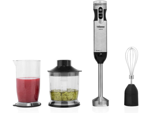 Tristar MX-4829 Staafmixer set - 4 in 1 - 1000W – foto 3 – kavel bij XL Auctions