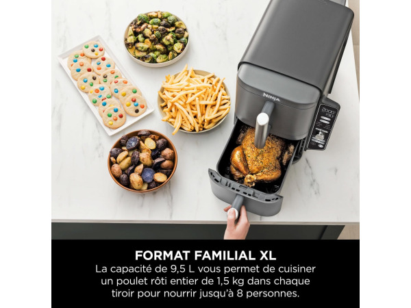 Ninja Double Stack XL Airfryer - SL400EU - 9,5L – foto 5 – kavel bij XL Auctions