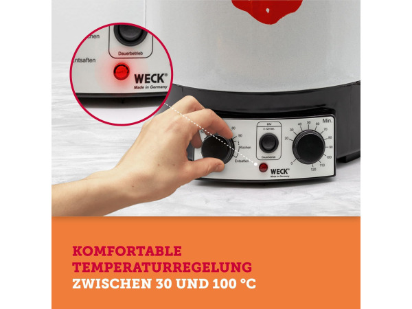WECK Inmaakkookmachine wekautomaat - 29L - 2000W – foto 3 – kavel bij XL Auctions